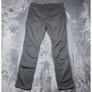 DU/ER N2X Relaxed Taper Pants Mens 34x32 Grey Performance Chino